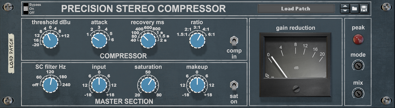 Precision Stereo Compressor