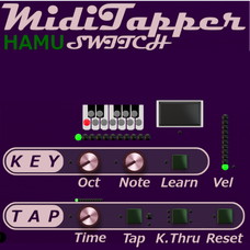 MidiTapper - Midi Note Controlled Switch