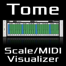 Tome Scale and MIDI Visualizer